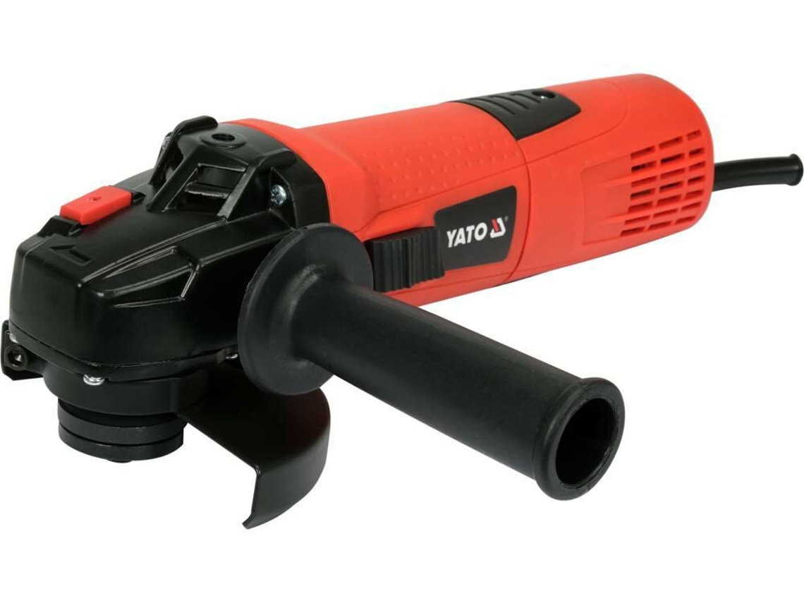 Amoladora angular Yato de 125 mm, 1700 W y 10 000 rpm