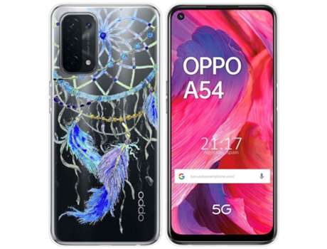 Carcasa Oppo A54 5G / A74 5G TUMUNDOSMARTPHONE Dibujos Transparente Multicolor