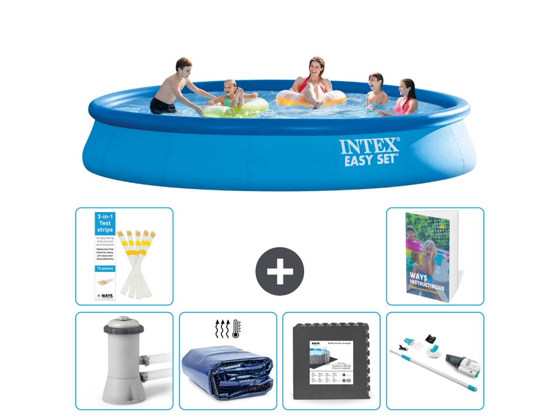 Intex Piscina Easy Set Redonda - 457x84 Cm - 7-peças S315