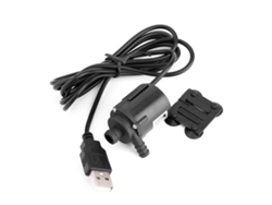 Bomba sumergible micro sin escobillas de 6 V, 150 L/h, para refrigeración líquida, USB GD (modelo 2026)