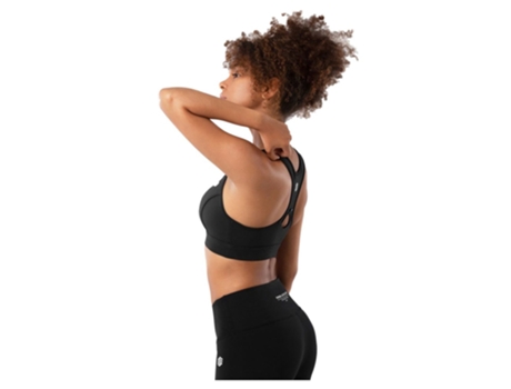Top de Mujer para Deporte SIROKO Sutiãs Fuel Negro (M)