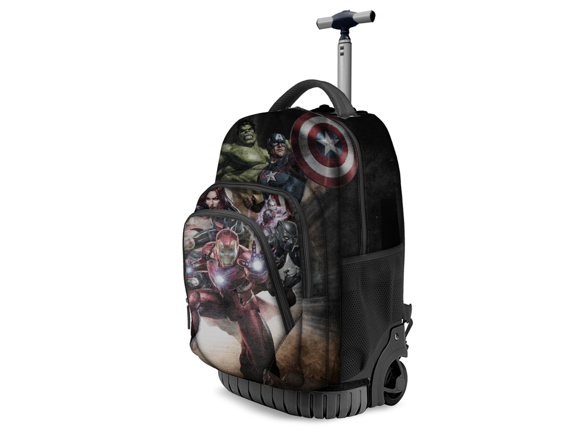 Los Vengadores Troupe Mochila Trolley GTS FAN, Verde