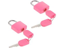 Cerradura Seguridad 2 Piezas Mochilas Maletas Cajas Joyería