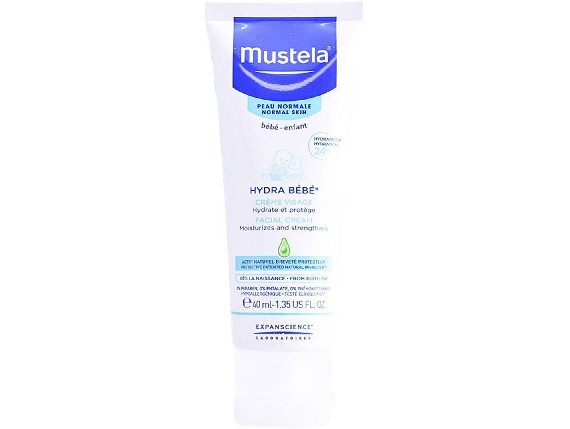 Crema Hidratante Facial MUSTELA (40 ml)