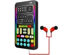 Cambia Las Voces De Los Adultos | Mini Tarjeta De Sonido Con 8 Efectos De Sonido Para Teléfono Y Ordenador