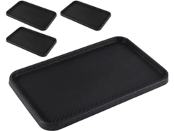 Juego De 4 Alfombrillas De Silicona Antideslizantes Para El Salpicadero Del Coche, Soporte Multifuncional Para Teléfono Y