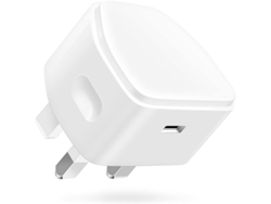Cargador Rápido Usb-c De 20 W Para Iphone 14/pro/max, Ipad Pro, Airpods Pro - Adaptador Pd Para Reino Unido