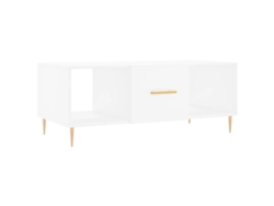 Maison Exclusive - Mesa De Centro Madera Contrachapada Blanco 102x50x40 Cm