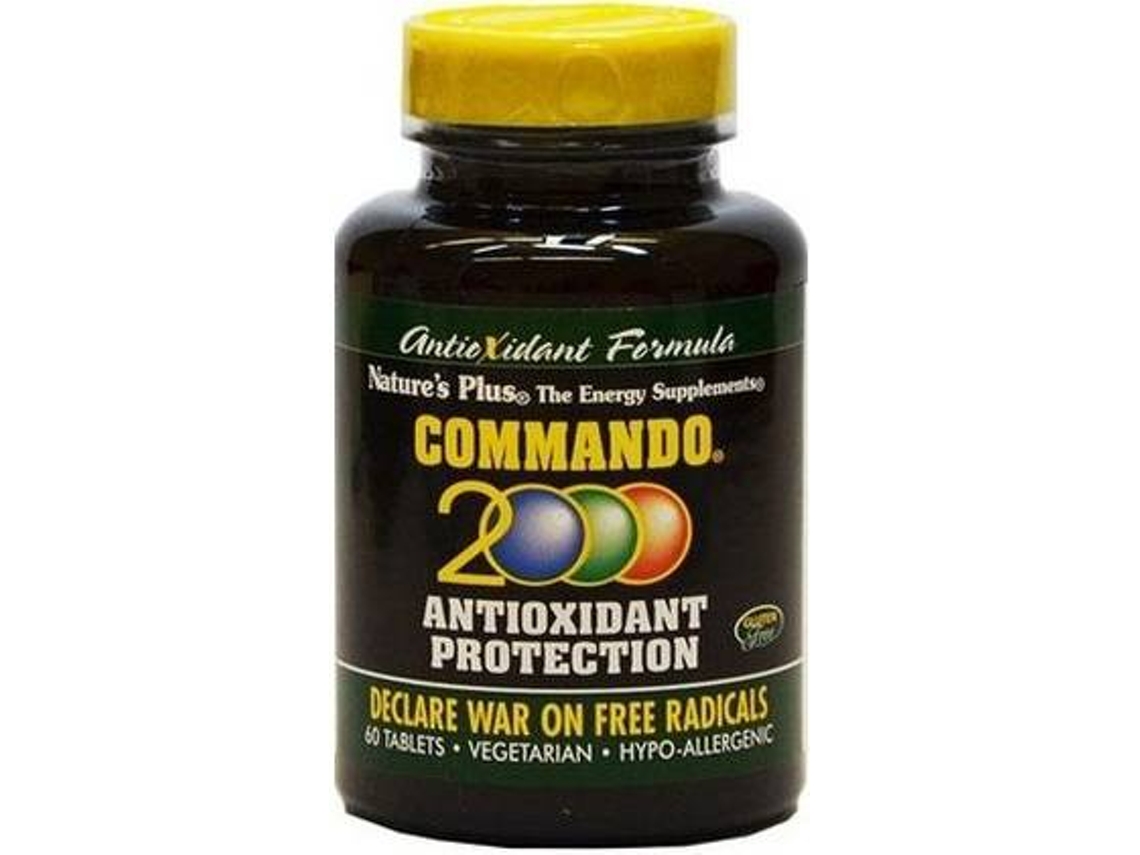 Complemento Alimentar NATURES PLUS Commando (60 comprimidos)