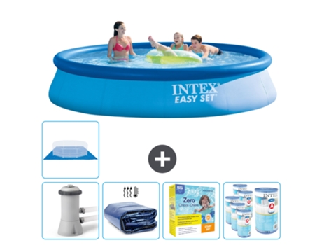 Piscina Insuflável INTEX 28142GN-CB22 (7290 L - 396x84cm)