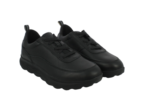 Zapatillas de Hombre GEOX Spherica In Nera Piel Negro (46)