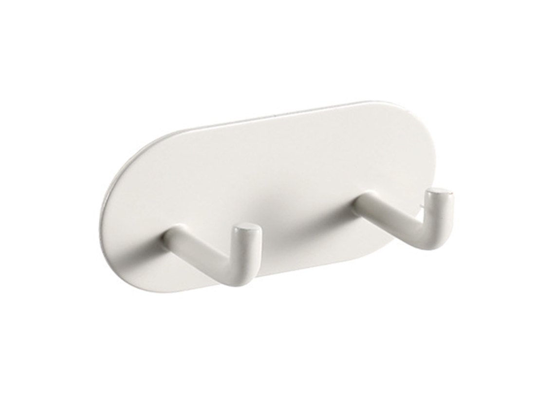 Ganchos Adhesivos De Hierro Sin Clavos, Sin Dejar Rastro, Colgadores De Pared Autoadhesivos Para Cocina, Baño, Dormitorio, Armario, Corbata, Bufanda,
