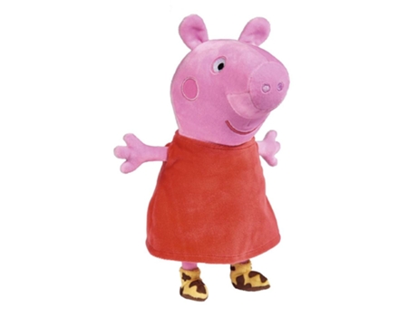 Peluche interactivos SIMBA Peppa Pig Peppa con sonido (Edad Mínima: 0 - 33 cm)