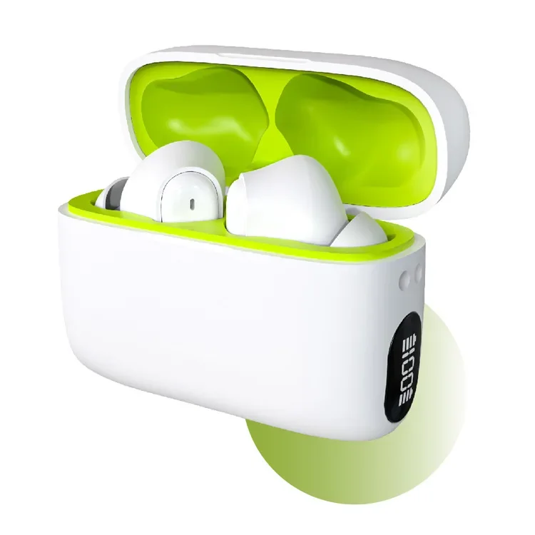 Auriculares Inalámbricos Bluetooth 5.3 (blancos) Con Controles Táctiles Y Micrófono.