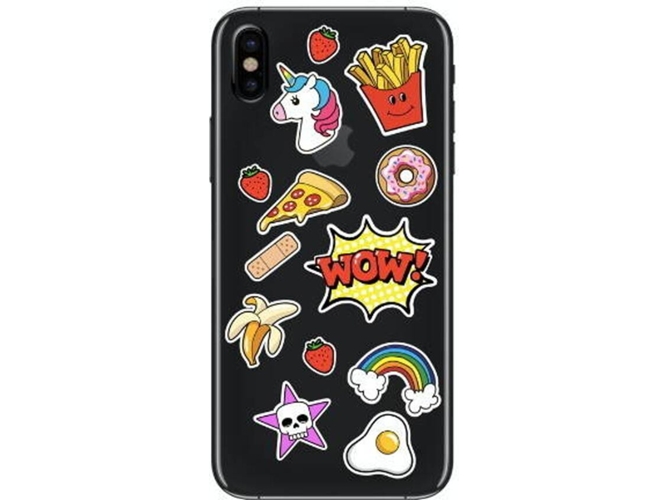 Funda iPhone 6, 6s, 7, 8 BENJAMINS Stickers Wow Negro