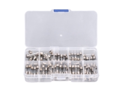 Kit De 100 Fusibles De Vidrio De 5x20 Mm, De 0,2 A A 20 A, Para Automóviles, Juguetes Y Electrodomésticos.