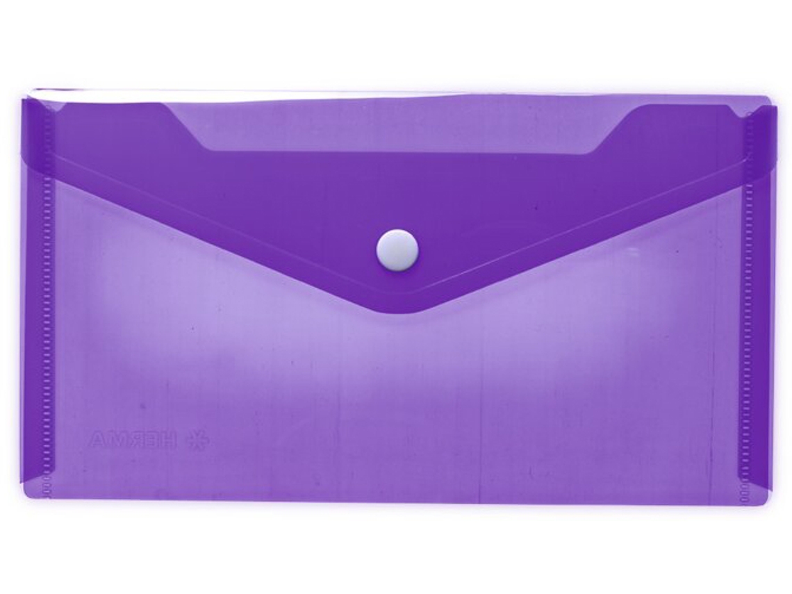 Bolsa para Documentos HERMA Pp Din Larga Violeta