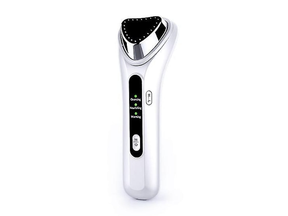 Masajeador ultrasónico portátil de termoterapia Yunzii con vibración para lifting facial, reafirmación y eliminación de arrugas.