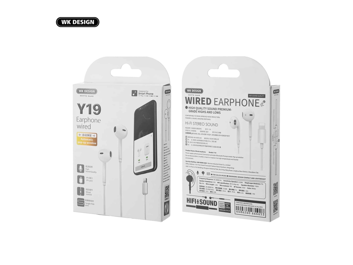 Auriculares con cable iPhone/entrada Lightning
