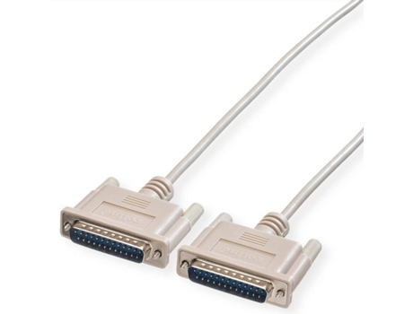 Cable ROLINE (RS232 - 3m - Blanco)