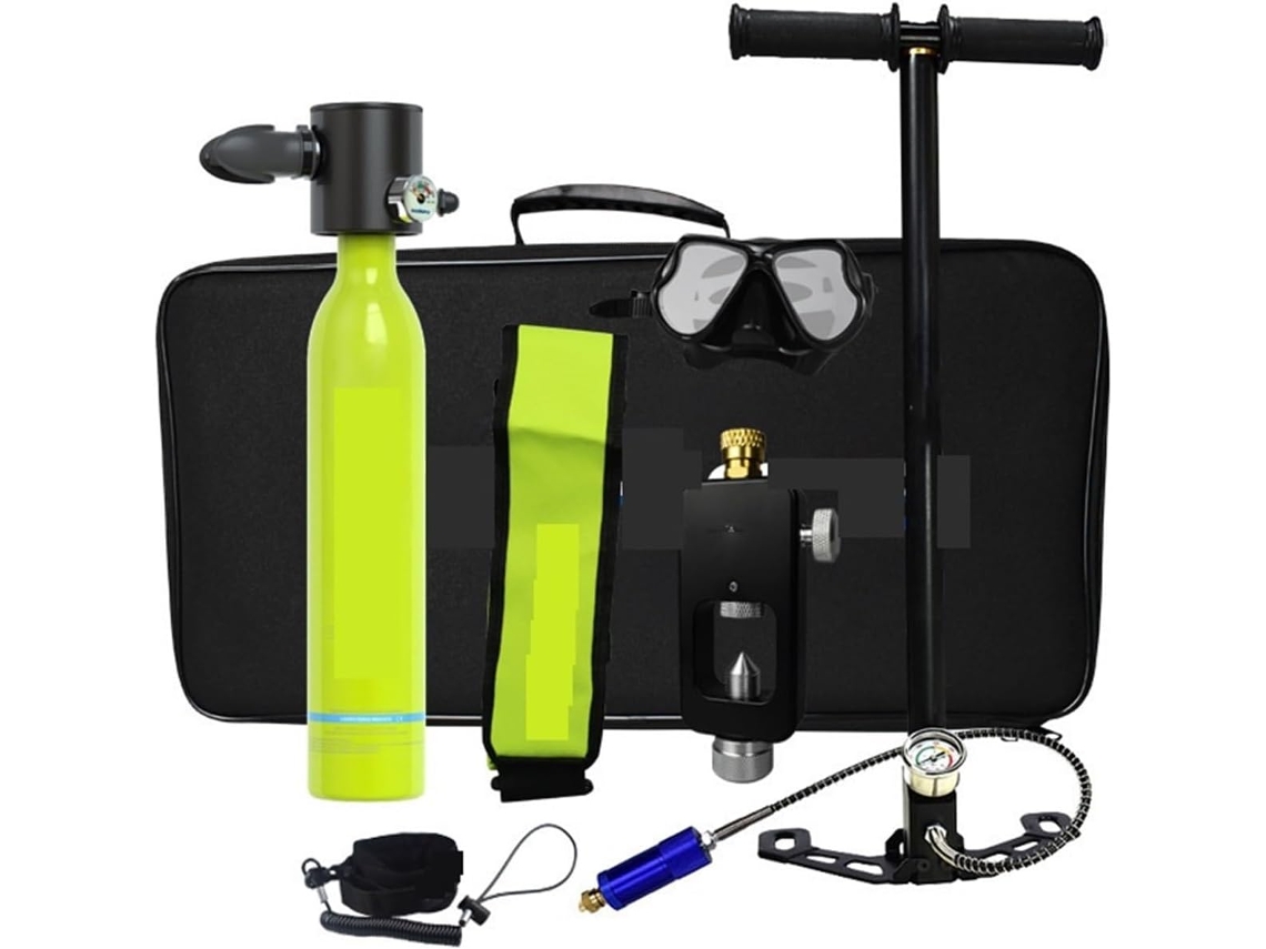 Mini Tanque De Buceo De 0,5 L, Rebreather Portátil