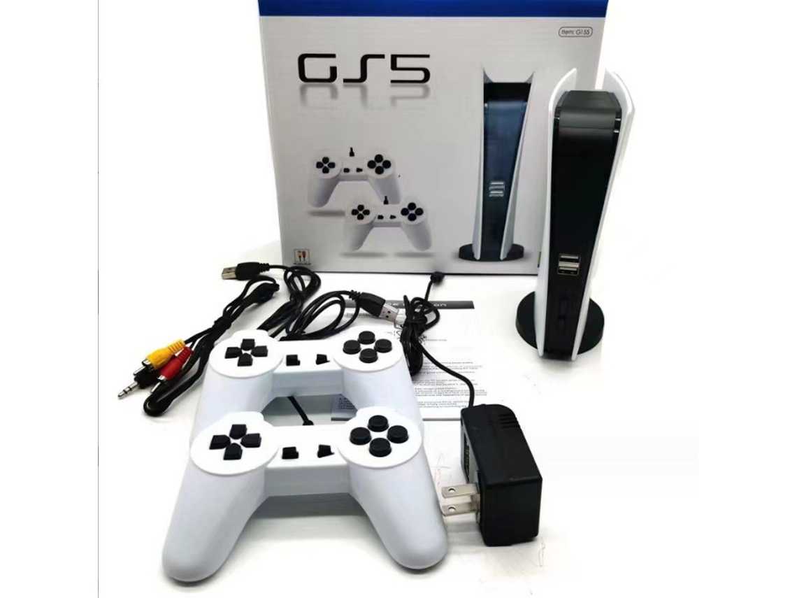 Consola de juegos retro con cable YUNZII, estándar europeo (300 juegos)