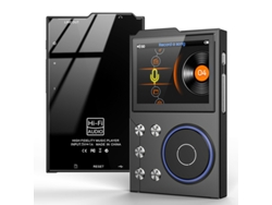 MP3 YIZHOOD DSD256 (Construido en 16G8G)La pantalla de visualización de alta calidad sin pérdidas viene con soporte para 20 idiomas negro