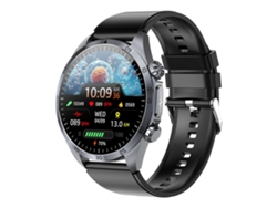 Reloj inteligente con llamadas Bluetooth, pantalla AMOLED, monitorización del sueño y del pulso, ECG, oxígeno en sangre, temperatura y monitorización de la salud - Yunzii