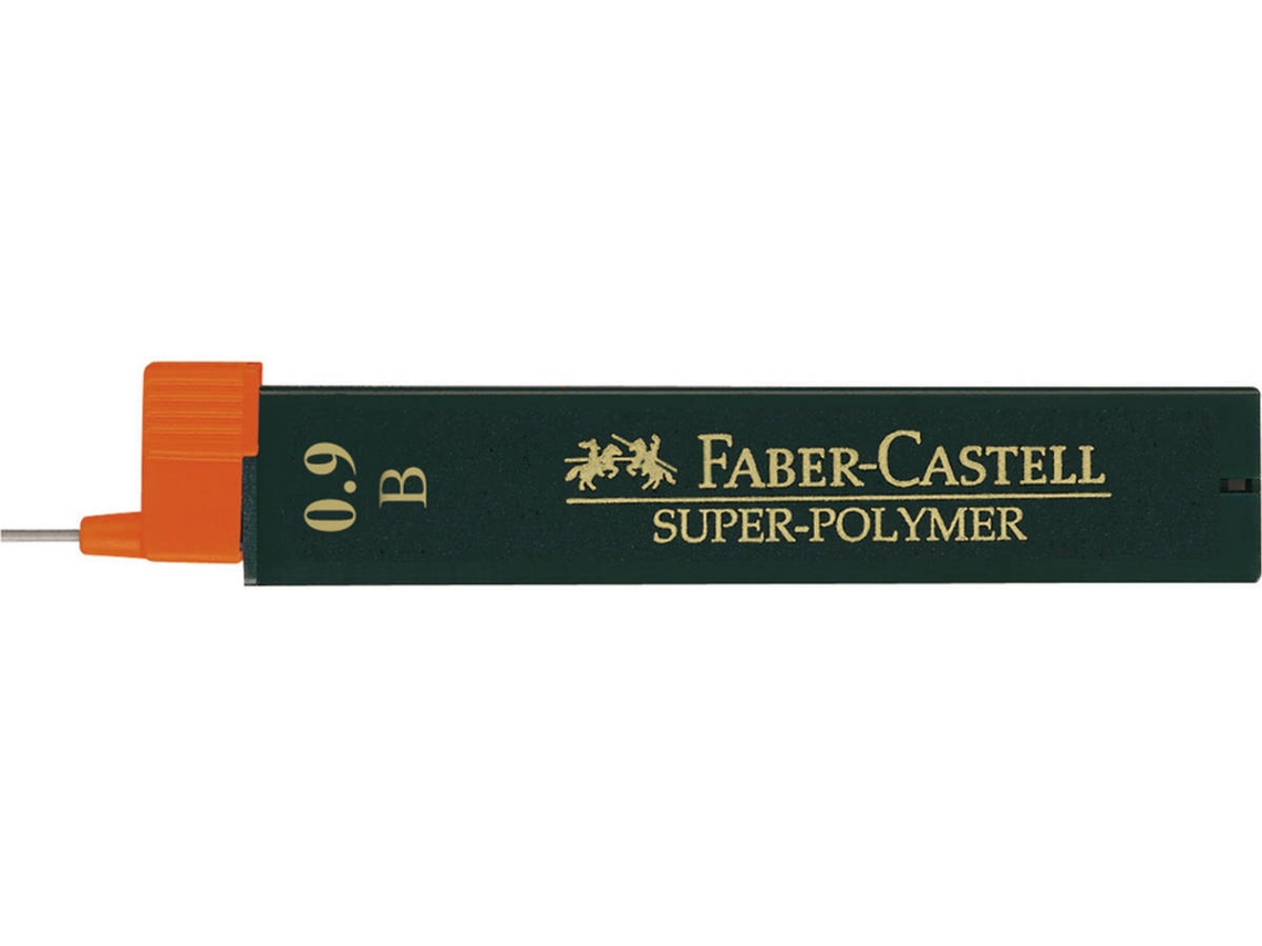 Minas para Portaminas FABER-CASTELL 9 mm B (12 Un)