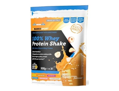 Batido de Proteína NAMEDSPORT 100% Whey Protein Shake Hazelnut Cream (900 g)