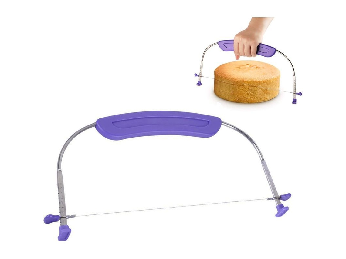 2026-32872-nivelador De Pasteles Ajustable Para Cortar Y Nivelar Cielos De Pasteles Con Hilo Ondulado