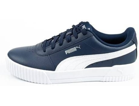 Zapatillas PUMA Carina Niños (38 - Blanco y Azul)