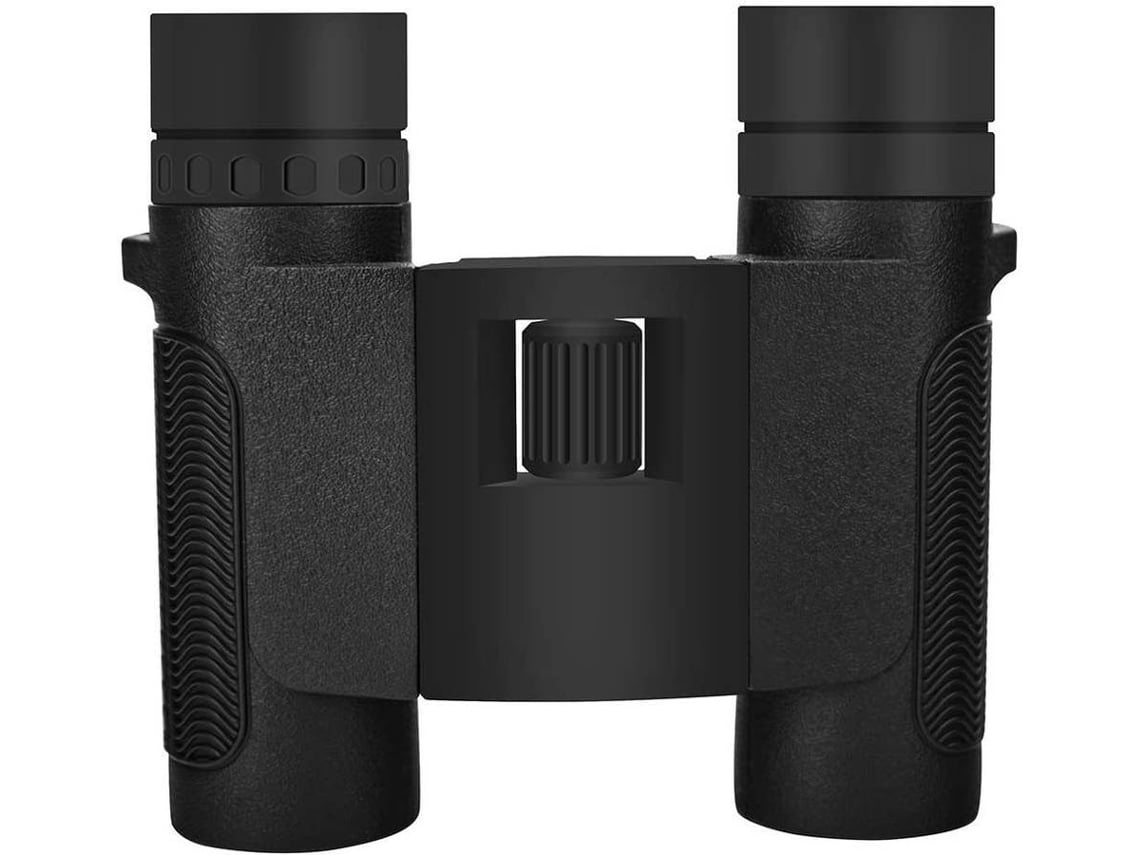 Prismáticos ENKERS No Focus 8X25 Mini telescopio de visión nocturna portátil HD de alta potencia totalmente automático, negro-negro