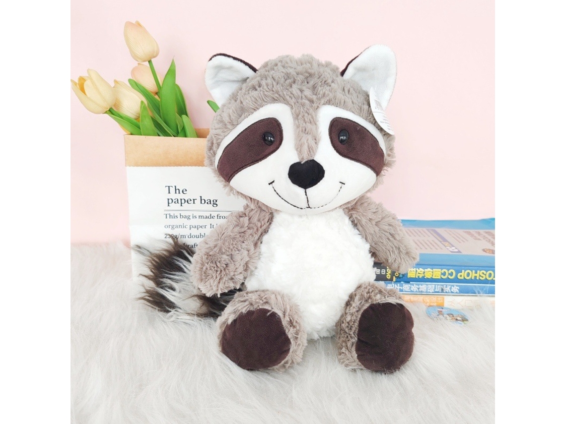Juguetes de peluche y muñecas Mapache de 28 cm