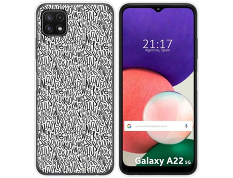 Carcasa Samsung Galaxy A22 5G TUMUNDOSMARTPHONE Dibujos Multicolor