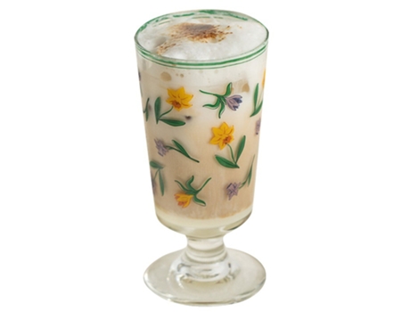 Taza XGF con creativo motivo de tulipanes