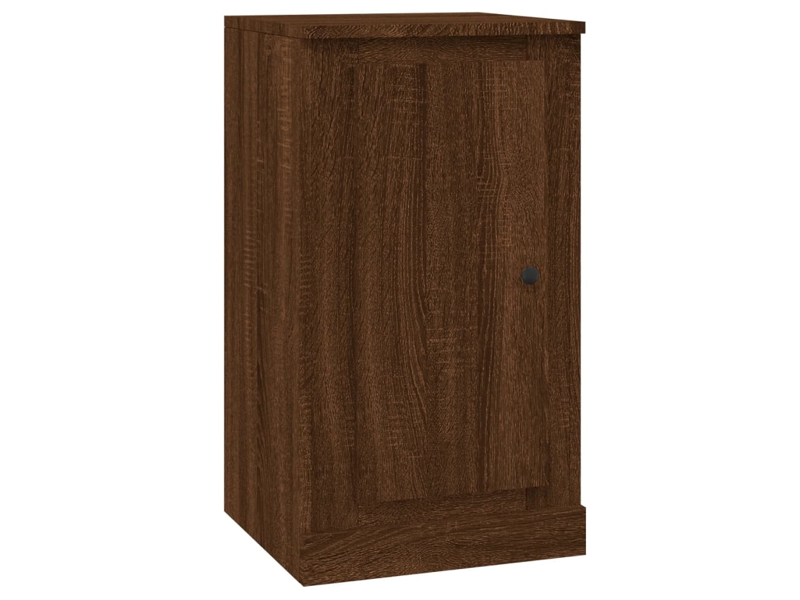Maison Exclusive - Aparador Madera Contrachapada Marrón Roble 37,5x35,5x67,5 Cm