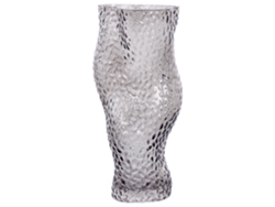 Jarra De Flores Dytiko Vidro 31 Cm Cinzento