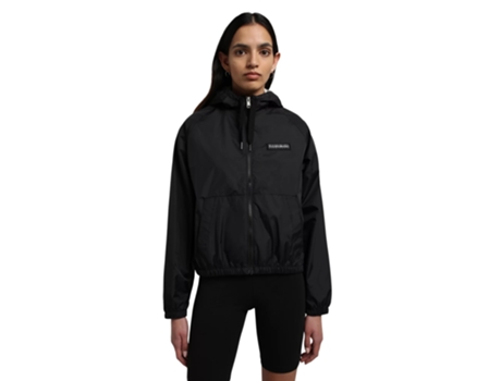 Chaqueta Impermeable para Mujer NAPAPIJRI (XS - Negro)