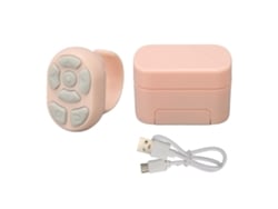 Anillo De Control Remoto Inalámbrico Para Desplazamiento Y Cambio De Página Para Ios Android Rosa