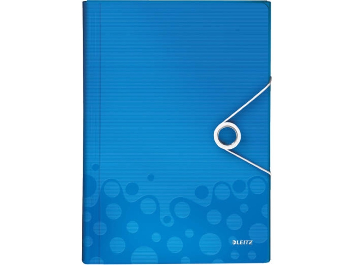 Carpeta de fuelle LEITZ WOW Azul (A4 - Capacidad: 200 hojas)