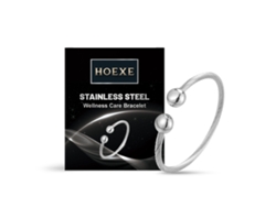 Pulsera abierta de hilo de plata