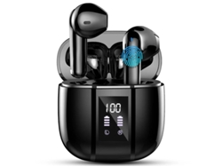 Auriculares Sem Fio Mm Drivers Estéreo Yizhood Bluetooth Negro