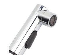 Grifo extraíble para lavabo, inoxidable, agua fría y caliente