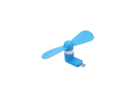 Mini Ventilador Portátil USB Tipo C Azul GOEIK BY PC GO