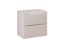 Armario Bajo Lavabos FURNLUX Nova (Beige, Madera Contrachapada - 60X39X57 Cm)
