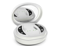 Masajeador ocular de microcorriente con terapia de pulsos de luz roja Dispositivo de masaje facial para reducir las ojeras y mejorar GOKOCO