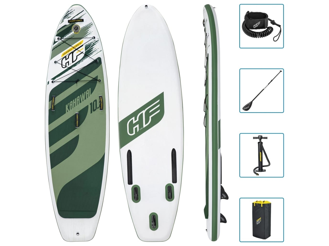 SUP inflable BESTWAY Verde Poliéster (310 x 86 x 15 cm)