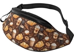 Riñonera Poliéster Para Hombre Diseño Estampado Vacaciones