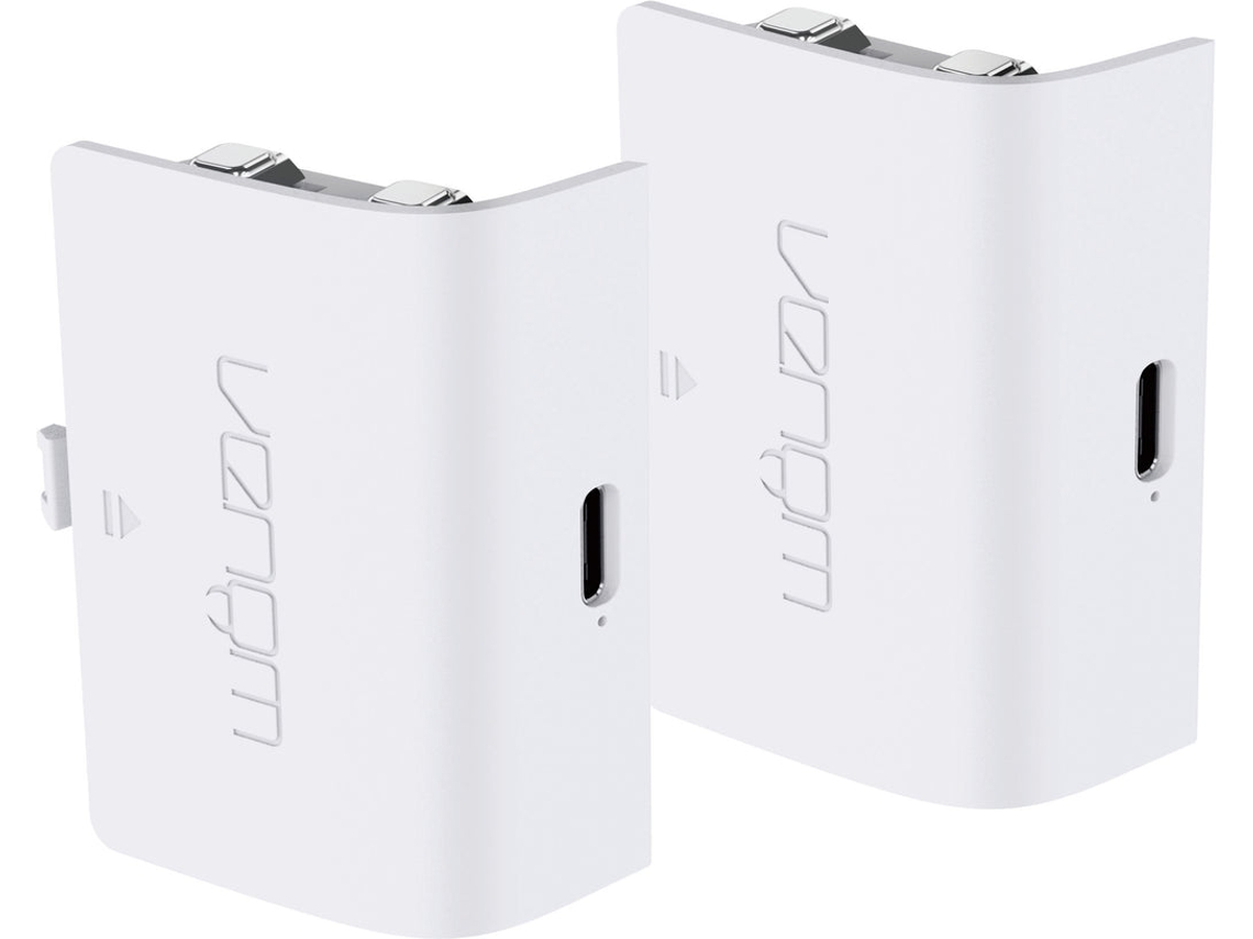 Bateria Recargable VENOM Duplo de Bateria Recargable Xbox Series X y S / Xbox One (Blanco)